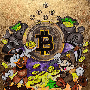 На биткойн уповаем