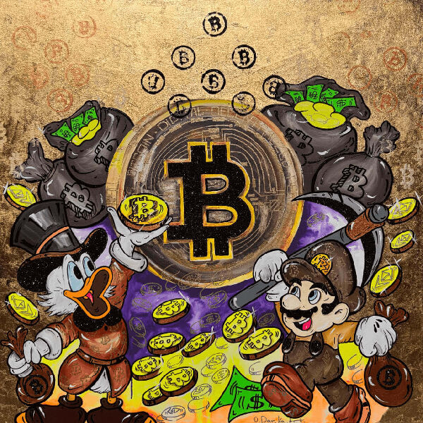 На биткойн уповаем