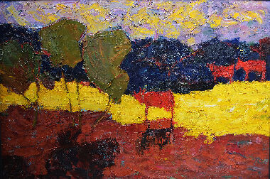 Yellow River (Diptych)