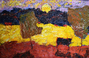 Yellow River (Diptych)