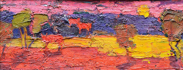 Жёлтая река (этюд)