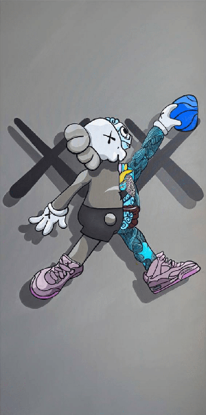 KAWS JORDAN