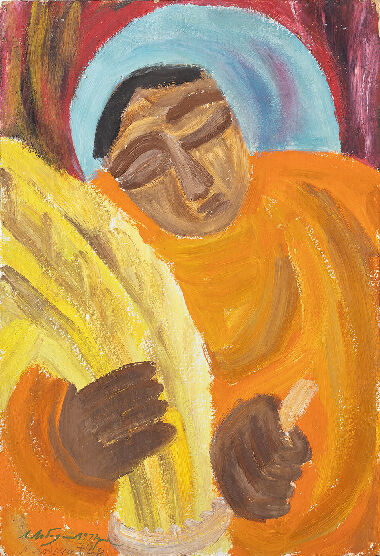 Дівчина зі снопом