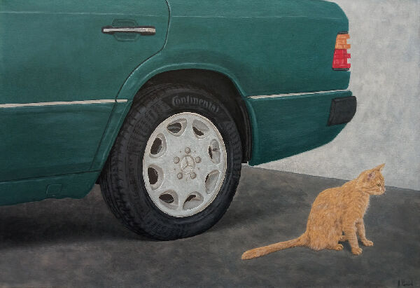 Ginger Tomboy in the Parking