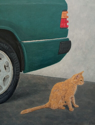 Ginger Tomboy in the Parking