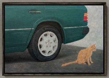 Ginger Tomboy in the Parking