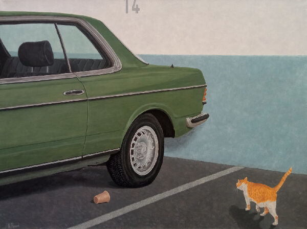 В підземному паркінгу