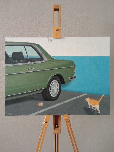 В підземному паркінгу