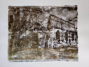 Заброшенная синагога в городе Броды