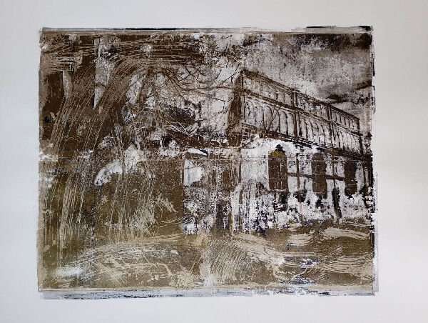 Заброшенная синагога в городе Броды