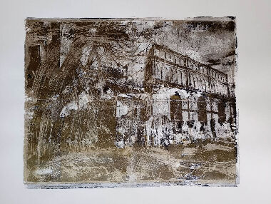 Заброшенная синагога в городе Броды