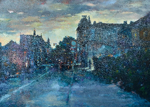 Улица Героев Небесной Сотни. Вечер