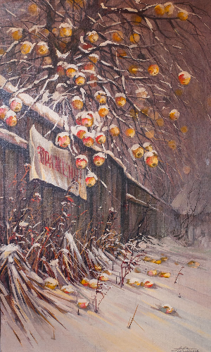 Apples on the Snow