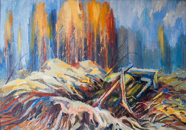 Погребение «рыжего» леса