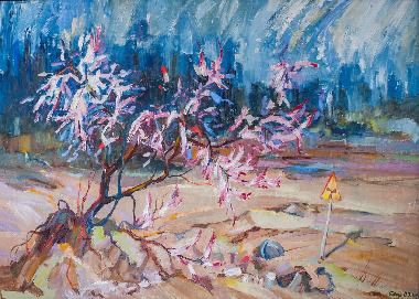 Весна на могилі села