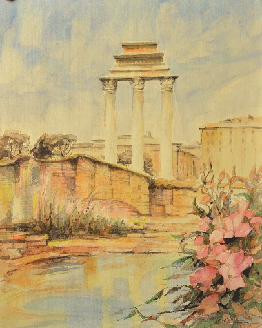 The ruins of old Rome