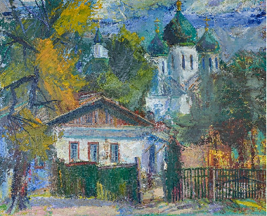 Новгород-Сиверский. Этюд