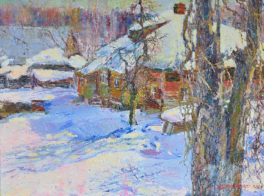 Морозный день