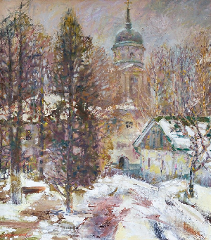 Колокольня Флоровского монастыря