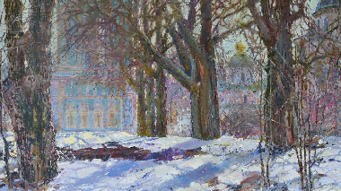 Во дворе Софии Киевской