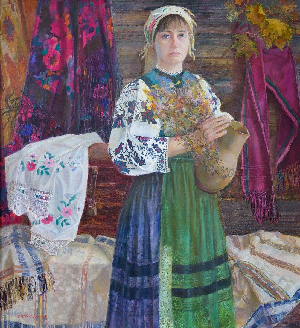 Портрет учительницы Татьяны Ивановны Захарченко