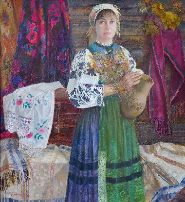 Портрет учительницы Татьяны Ивановны Захарченко