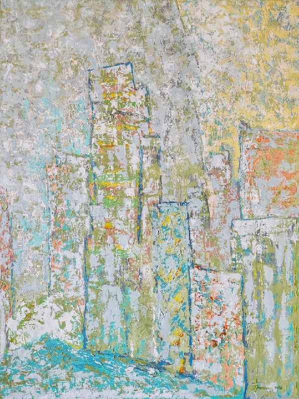 Urban forest in winter