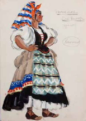 "Дон Кіхот", балет Л. Мінкуса. Санкт-Петербурзький Маріїнський театр, 1943