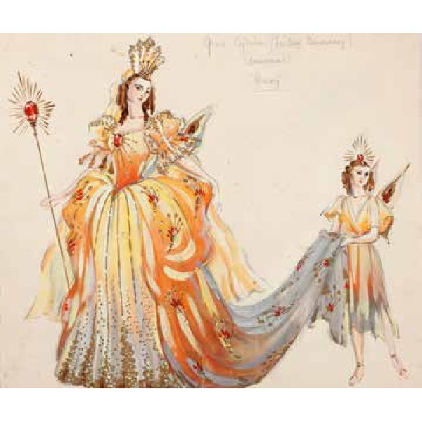 «Спящая красавица», балет Петра Чайковского, Санкт-Петербургский Мариинский театр, 1943 г.