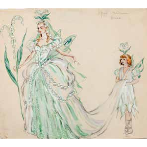 «Спящая красавица», балет Петра Чайковского, Санкт-Петербургский Мариинский театр, 1943 г.