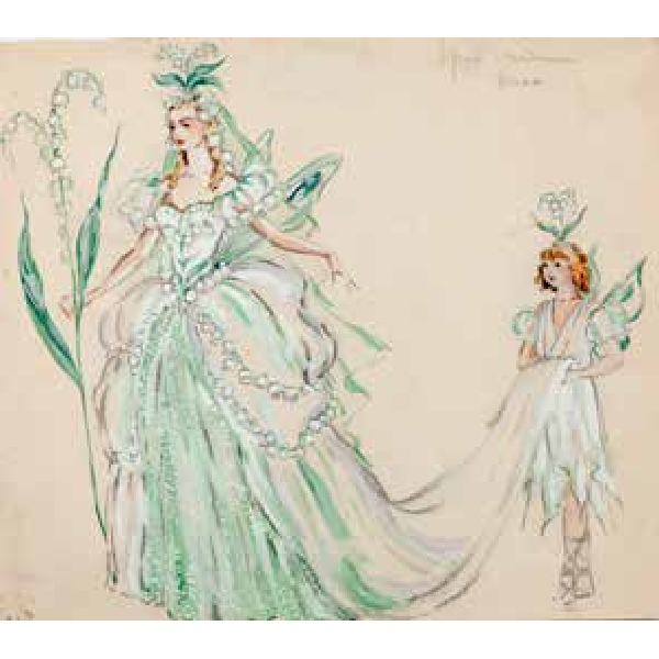 «Спящая красавица», балет Петра Чайковского, Санкт-Петербургский Мариинский театр, 1943 г.