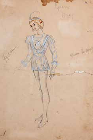 «Лебединое озеро», балет Петра Чайковского, Санкт-Петербургский Мариинский театр, 1945 г.