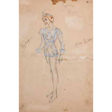 «Лебединое озеро», балет Петра Чайковского, Санкт-Петербургский Мариинский театр, 1945 г.