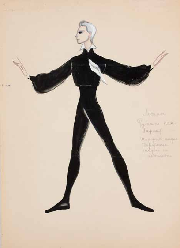 «Золотой петушок», балет-пантомима Римского-Корсакова, примерно 1950 г.