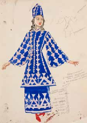 "Золотий півник", балет-пантоміма Римського-Корсакова, 1950 р