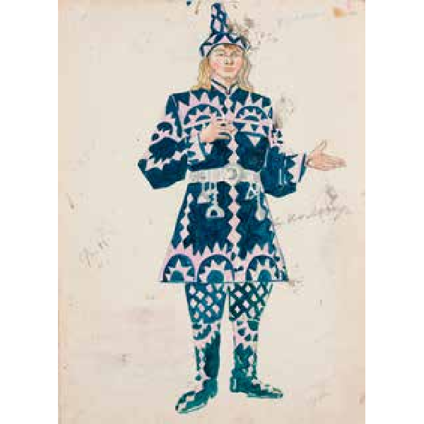 «Золотой петушок», балет-пантомима Римского-Корсакова, примерно 1950 г.