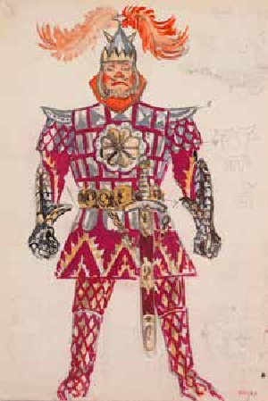 "Золотий півник", балет-пантоміма Римського-Корсакова, 1950 р