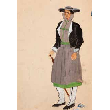 «Сельская честь» Пьетро Масканьи, примерно 1935 год