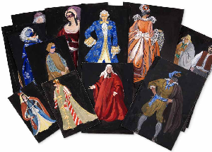 «Бал-маскарад» Джузеппе Верди, примерно 1935 год.