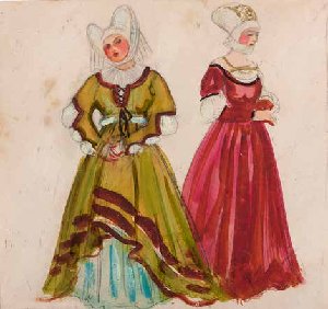 "Faust" by Charles Gounod, Moscow Art Theater (MKhT), 1914-1917