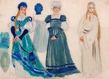 «Фауст» Шарля Гуно, Московский Художественный театр (МХТ), 1914-1917 гг.