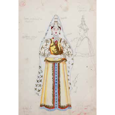 «Царская невеста» Николая Римского-Корсакова, Московский Большой театр, 1948 г.