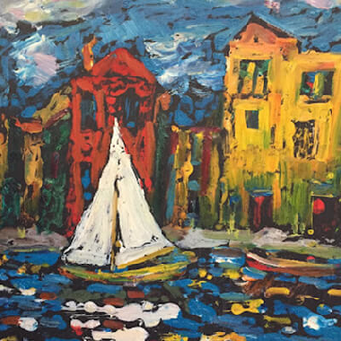 Рижский морской пейзаж