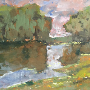 Зелений пейзаж II