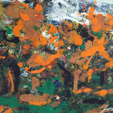 Апельсиновый пейзаж