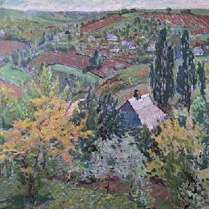 Квітучі яблуні