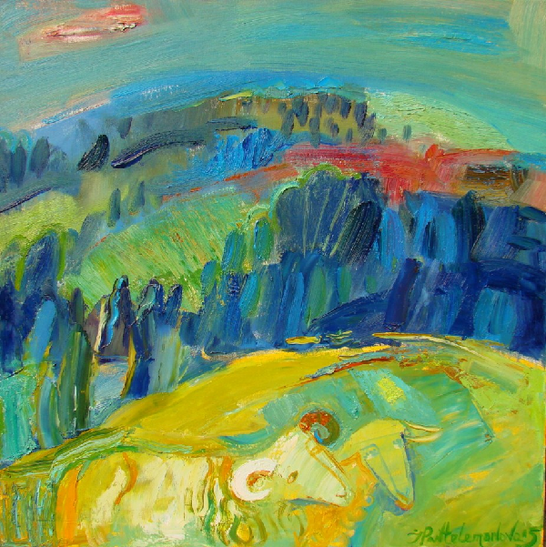 Тандем в горах (продано, копия)