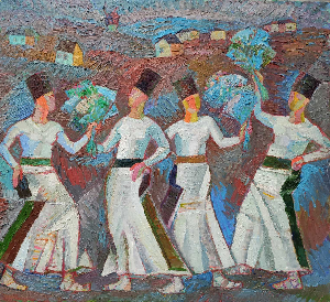 Танец с цветами