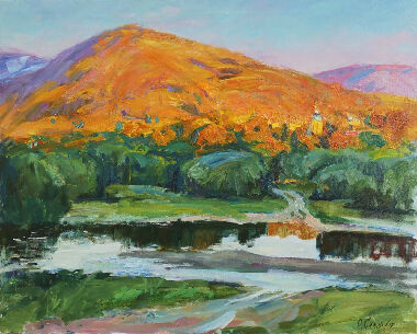 Вечір в Карпатах