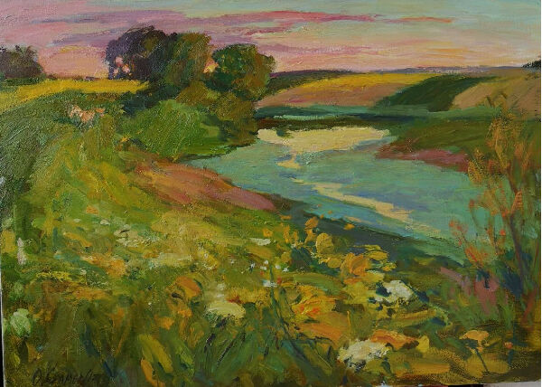 Вечір на ставу